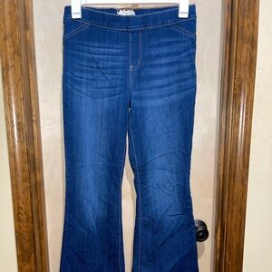 Altar’d State Bootcut Flare Jean Leggings Stretchy Denim